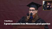 Minnesota's class of 2023 offered heartfelt advice, crowd-sourced content and humor