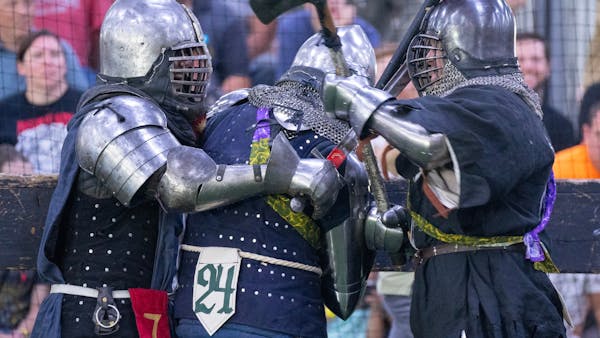Minnesota's weapon-wielding armored combat fighters are not your average geeks