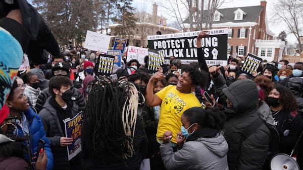 In St. Paul, students protest fatal police shooting of Amir Locke