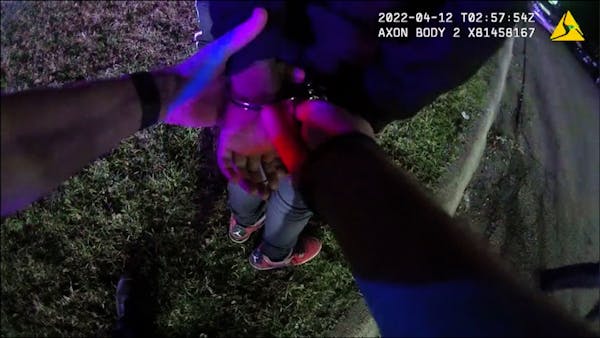 Bodycam video shows minors handcuffed, placed in squad cars in Maplewood
