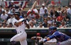 Frustrated Byron Buxton does best to support Twins while recovering from surgery