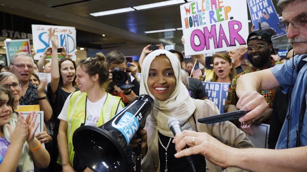 Rep. Ilhan Omar: 'When I said I was the president's nightmare - well you're watching it now'