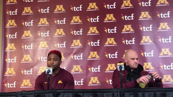 Gophers' Smith on finally making an explosive 64-yard play