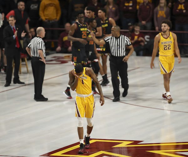 Gophers react to poor finish in Maryland loss