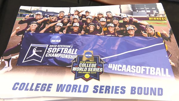 Gophers depart for Women's College World Series