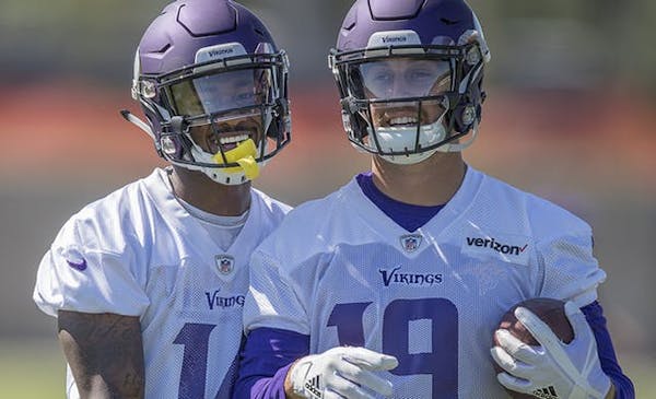 Thielen and Diggs say they don't care about records