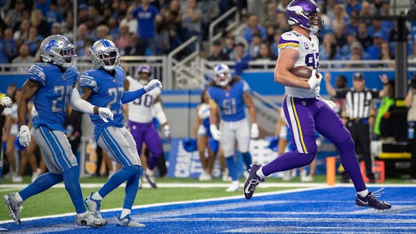 Kyle Rudolph: 'We're getting five days of work done in two days'
