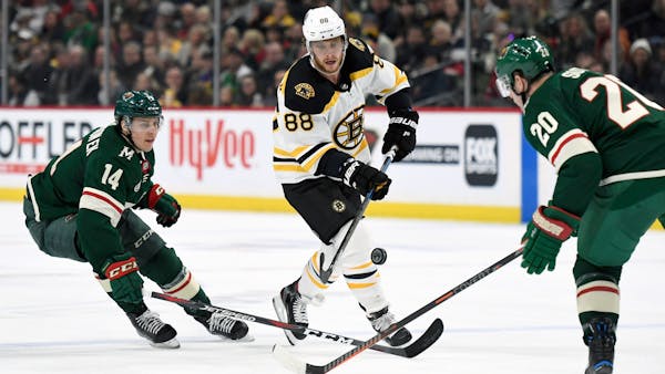 Wild shut out by Bruins in home finale
