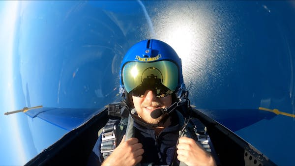 Taking flight with the Blue Angels
