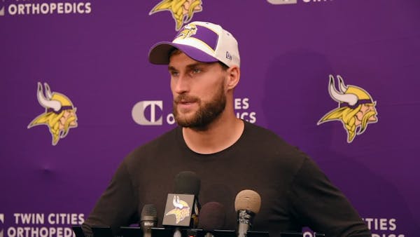 Cousins: 'It truly is a border battle' vs. Packers