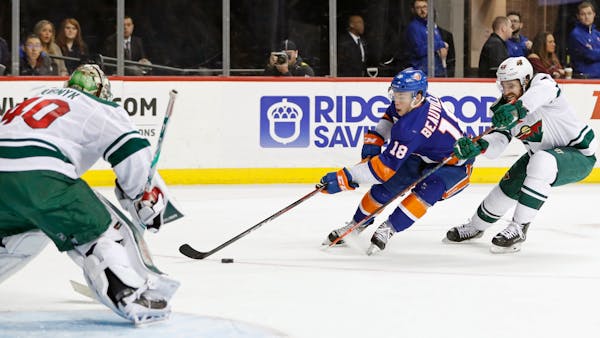 Parade to penalty box stings Wild in loss to Islanders