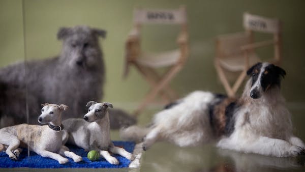 Artist creates memorial miniature dogs for grieving owners