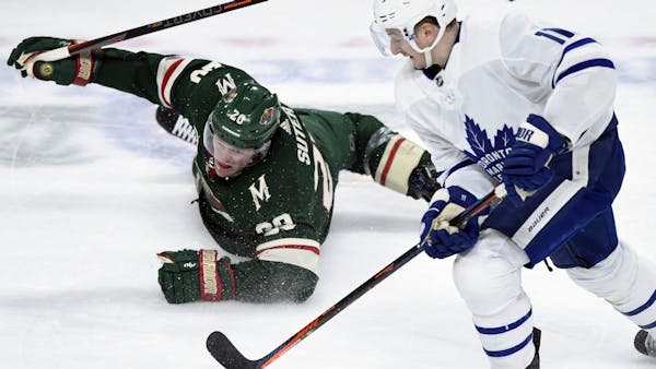 Unlucky bounces doom Wild in loss to Maple Leafs