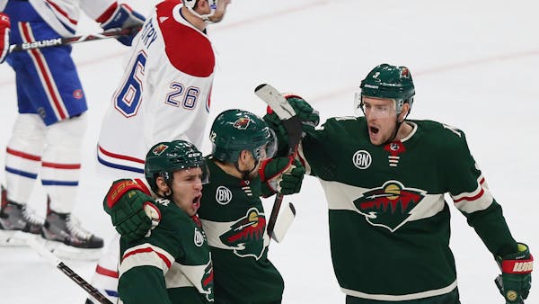 Wild takes step in right direction with rout of Canadiens