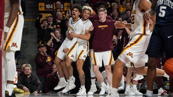 Gophers react to comeback win over Penn State