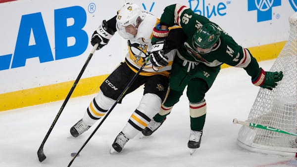 Penguins use three-goal second period to pull away from Wild