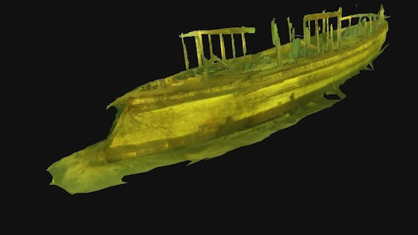 Lake Minnetonka shipwreck being modeled digitally in 3-D