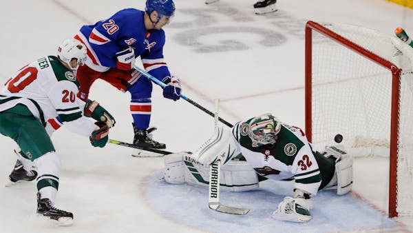 Wild falls apart late again in overtime loss to Rangers