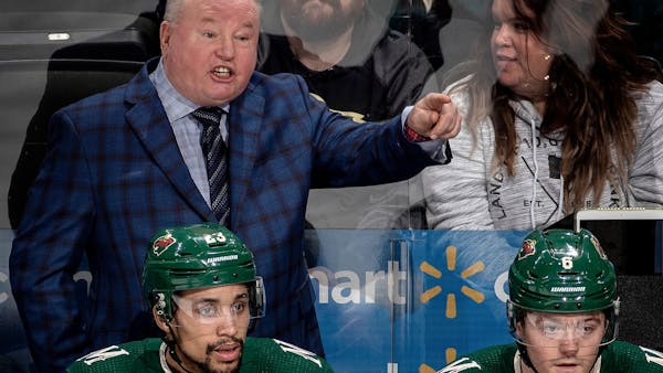 Boudreau doesn't expect Wild to quit now that it's knocked out of playoff contention