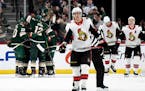 Wild wins in a rout over Ottawa, and keeps its eyes off the standings