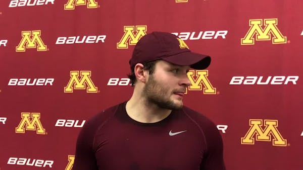 Sheehy discusses his four-point game in win vs. Michigan