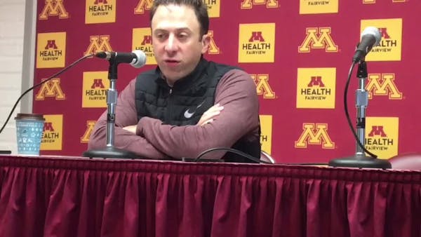 Pitino and Gophers players preview Michigan