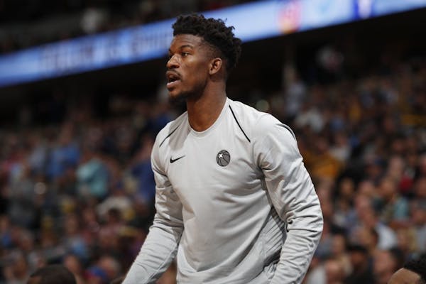 Target Center fans boo Jimmy Butler during introductions