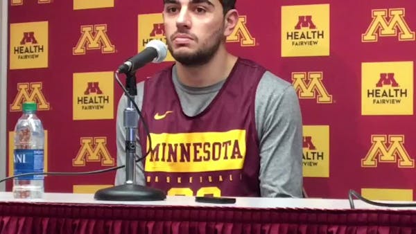 Gophers players and Pitino preview Penn State