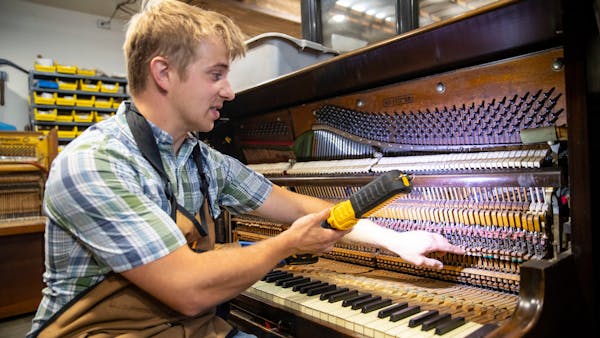 Millennial from Anoka gives old player pianos a second life
