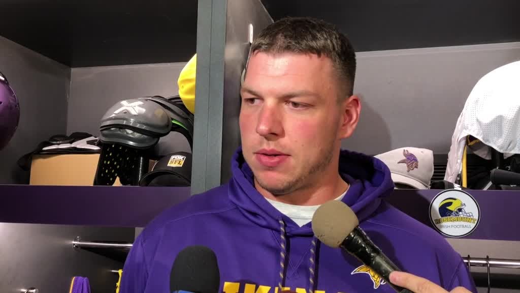 Vikings offensive tackle Tom Compton talked to media about the team's win against San Francisco and how they can't take the Packers for granted in game two.