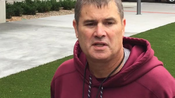 U coordinator Ciarrocca on Gophers' offensive weapons