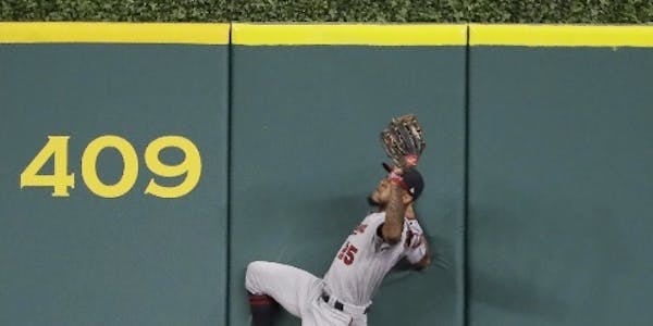 Buxton risks injury, again, to make another great catch
