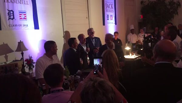 Jim Pohlad shows up at Tigers party to toast Jack Morris