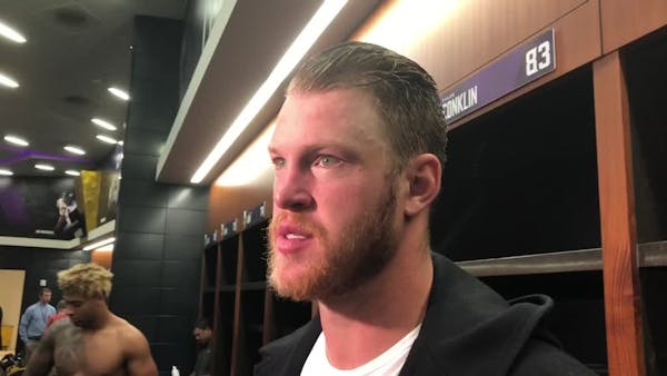 Kyle Rudolph: 'Our defense played unbelievable'