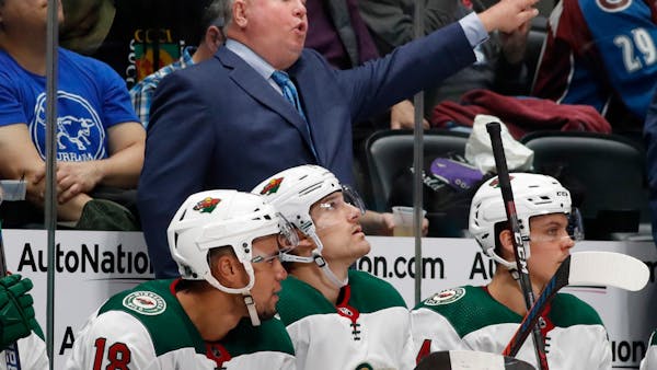 Boudreau on how Wild can improve pace