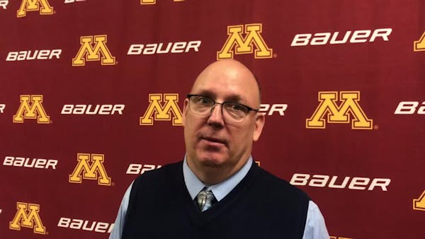 Motzko not impressed with Gophers' shaky play in win against Wisconsin