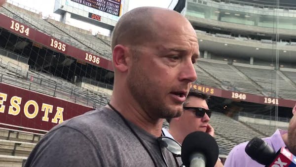 Fleck gives an update on Annexstad's foot injury