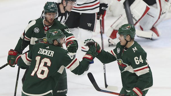 Positive signs for Wild in overtime loss to Blackhawks