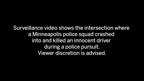 Surveillance video shows deadly crash involving MPD