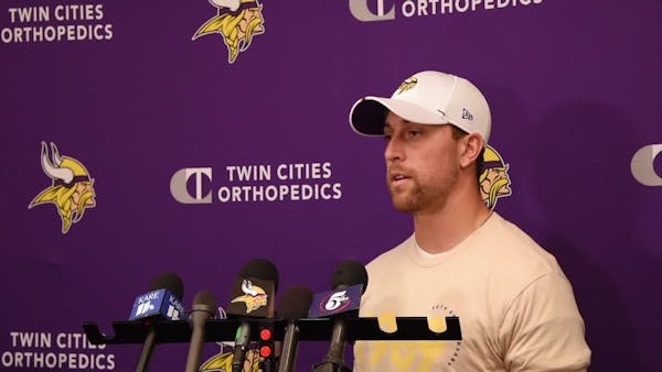 Adam Thielen says 'getting smacked' is part of football