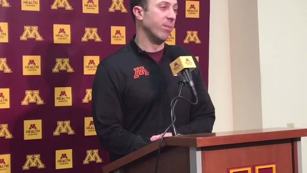 Pitino and the Gophers preview Indiana