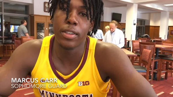 Marcus Carr talks waiver, role with Gophers