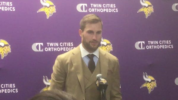 Cousins on Vikings' win over Lions: 'It was a positive day'