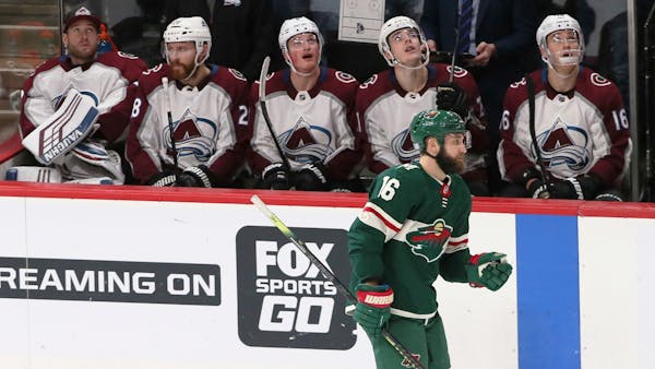Wild edges Avalanche with third-period goal