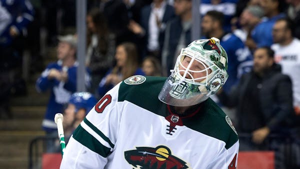 Second period sinks Wild in loss to Maple Leafs