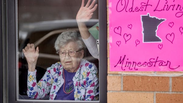 Oldest-living Minnesotan gets a 112th birthday parade in New Ulm