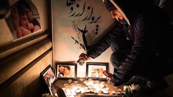 Memorial held on U of M campus for Ukrainian Flight 752 victims