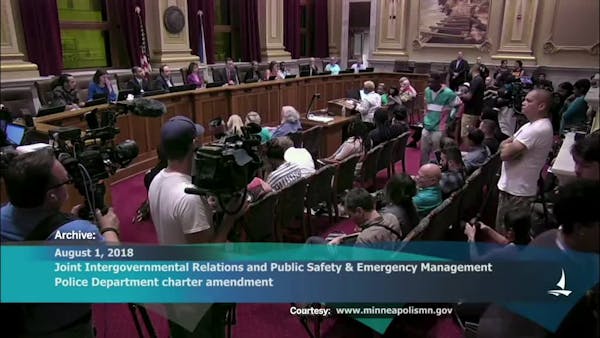 Scenes of unrest in Minneapolis City Council meetings