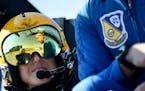 Ride with the Blue Angels offers front-row seat to precision flying