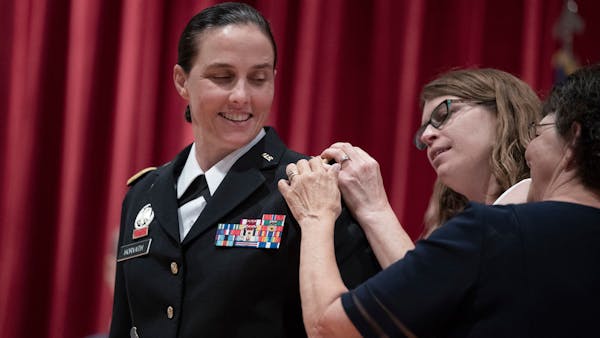 Minnesota National Guard promotes second woman to brigadier general